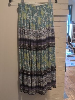 Casual Studio Tiered Multicolor Summer Skirt
